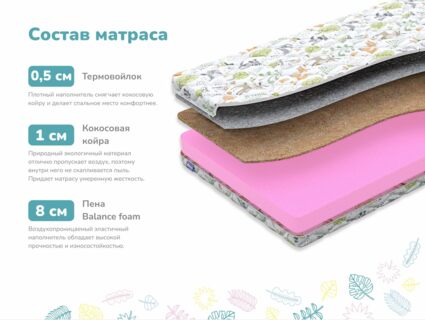 Матрас Димакс Сорванец х/б уцененный 51