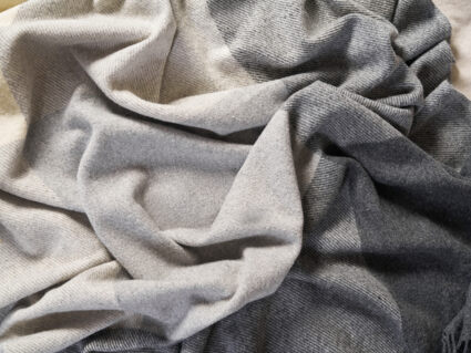 Плед Luxberry WOOLEN серо-графитовый 505